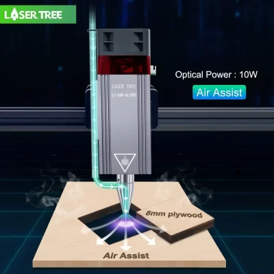 Árvore a laser 20w 40 80 módulo laser 450nm cabeça laser laser azul para máquina de corte e gravação a laser cnc ferramentas diy para trabalhar madeira