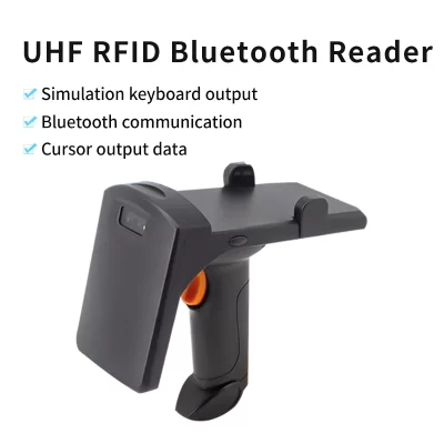 Leitor da frequência ultraelevada rfid do varredor do cartão do usb ou do bt rfid do emulador do teclado da frequência ultraelevada rfid