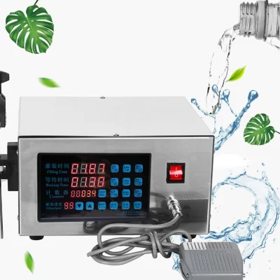 Máquina de conservas de vinho quantitativa automática pequena máquina de distribuição CNC Máquina de enchimento de líquidosXK-580