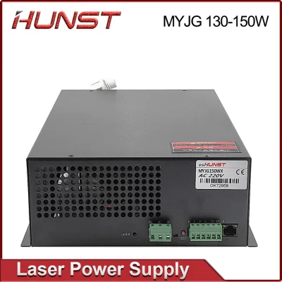 Hunst-CO2 Laser Power Supply, adequado para 130W engrag e máquina de corte, tubo de vidro, MYJG-150W, 130W