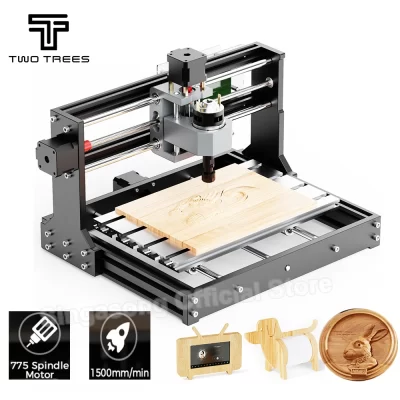 Twotrees ttc3018 cnc máquina de gravação grbl controle fresagem roteador diy corte 3 eixos pcb pvc máquina de corte para trabalhar madeira