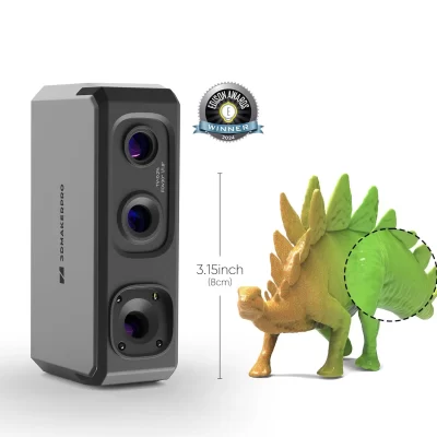 3DMakerpro Seal 3D Scanner para impressora 3D com precisão de 0,01 mm Câmera colorida de 24 bits 10FPS Velocidade de digitalização Anti-shake Modelo 3D Scan