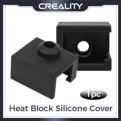 Creality Heat Block Capa de silicone 23,1 × 19,1 × 17,05 mm Capa de silicone para CR-10 Smart Pro_Ender-3 S1_Ender-3 S1 Pro_Ender-3 S1 Plus