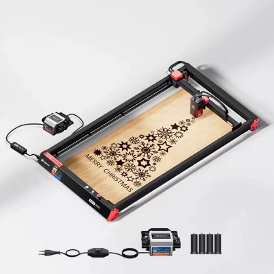 Algolaser alfa mk2 20w diy cortador de gravador a laser com bomba de ar para madeira acrílico 40*43/85cm inteligente máquina de corte de gravura cnc