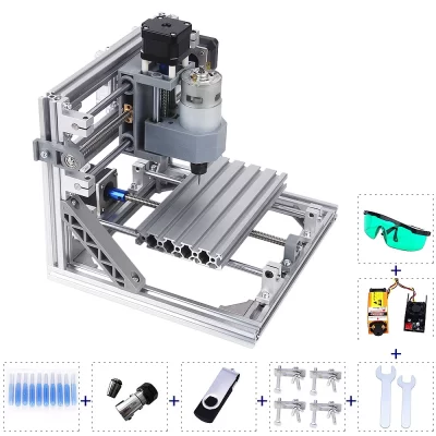 Cnc 1610 máquina do laser mini máquina de gravura a laser grbl controle diy cortador de gravura máquina de corte de madeira roteador