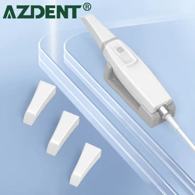 Scanner 3D intra-oral dental AZDENT com software Cor real CAD/CAM Sistema lateral de cadeira 3D Scanner dental
