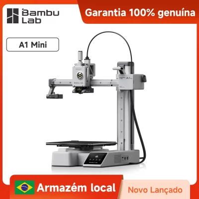 Bambu Lab A1 Mini 3D Printer 500mm/s High-Speed Printing Auto Leveling Compact Design Plug Play for Home Use without AMS