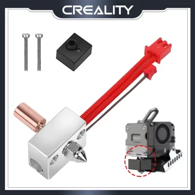 Creality kit de bloco de aquecimento pro de alta temperatura personalizado para impressora inteligente pro Ender-3 s1 CR-10 equipado com extrusora sprite