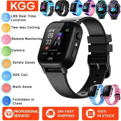  Crianças relógio inteligente 4g cartão sim 2g internet sos lbs localização chamada criança smartwatch câmera à prova dwaterproof água relógio telefone para meninos meninas