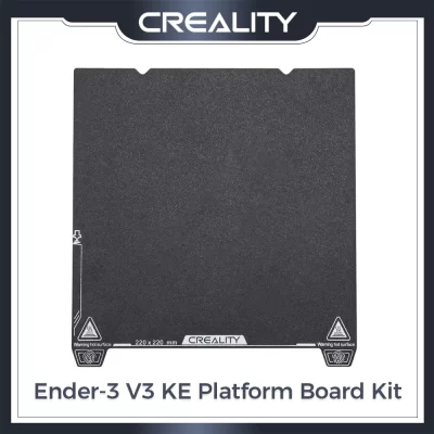 Creality original Ender-3 v3 ke kit de placa de plataforma 235x250 pei e kit de folha de base de metal para Ender-3 v3 ke acessórios de impressora 3d