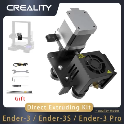 Creality Ender 3 Kit de atualização de extrusora de acionamento direto com motor extensor 42-40 Kit Hotend totalmente montado para Ender-3 Ender-3S/Pro