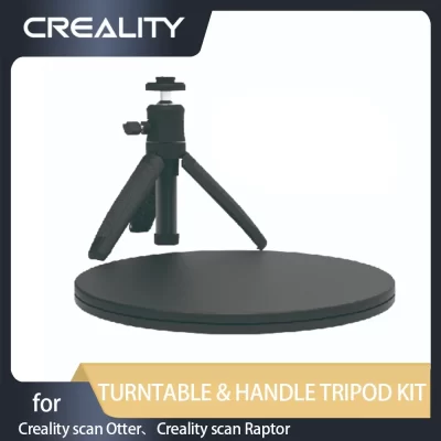 Creality original plataforma giratória e alça tripé kit para creality scanning otter/creality scanning raptor 3d scanner acessórios de impressora 3d