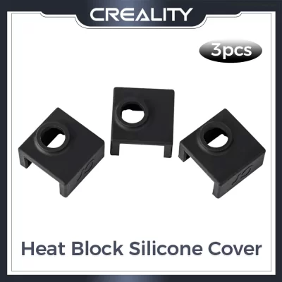 Creality meia de silicone para bloco de calor peças de impressora 3d bloco de aquecimento capa de silicone para Ender-3_Ender-3 Pro_Ender-3 V2_CR-10S