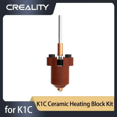 Creality original k1c kit de bloco de aquecimento cerâmico kit de bocal de troca rápida impressão de alto fluxo acessórios de impressora 3d