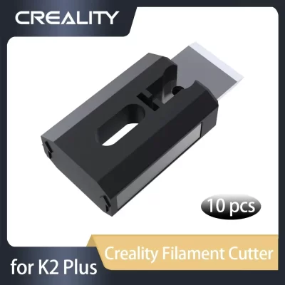 Creality original k2 plus cortador de filamento-10 peças corte rápido alta durabilidade substituição rápida para peças de impressora 3d k2 plus