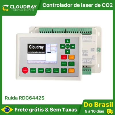 Cloudray Ruida RD RDC6442G Controlador DSP a laser Co2 para máquina de gravação e corte a laser RDC 6442 6442G 6442S