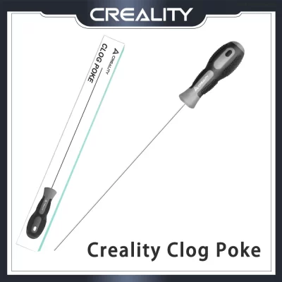 Punho de borracha macia para impressora 3D Creality Clog Poke Ferramenta de ajuste Peças de impressora FDM Design estendido