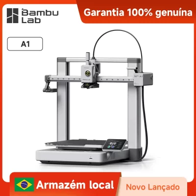 Bambu Lab A1 3D Printer 500mm/s High-Speed Auto Leveling Robust Direct Extruder 256x256x256mm Build Volume Silent Mode No AMS