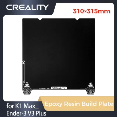 Creality-Placa de Construção de Resina Epóxi, K1 Max_Ender-3 V3 Plus, Peças Impressora 3D, 310x315mm, 235x235mm, V3 SE