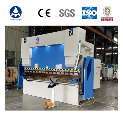 WC67K 200T/3200 4 + 1 Axis Sheet Metal Hidráulica Máquina De Dobra Manual CNC Press Brake