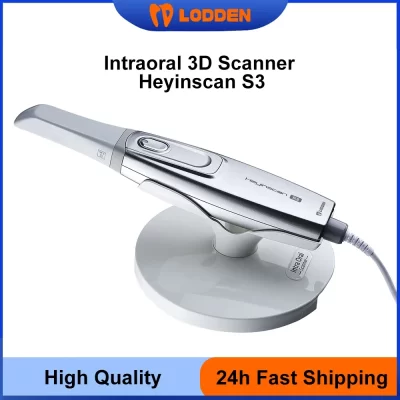 Lodden Dental 3D Scanner Heyinscan S3 com software de digitalização CAD CMD Display em tempo real Equipamento de câmera oral intraoral