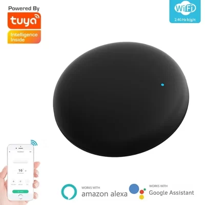 Tuya wifi ir controle remoto vida inteligente controle remoto universal infravermelho para ar condicionado trabalho com alexa google casa app