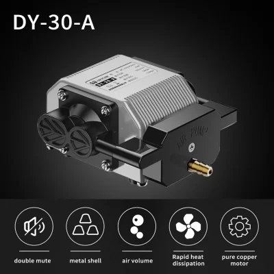 Bomba De Ar Bombas De Compressor De Ar 16W 30L/min para ZBAITU Laser Gravador Cortador Ferramentas De Carpintaria Aquário e Sistemas Hidropônicos