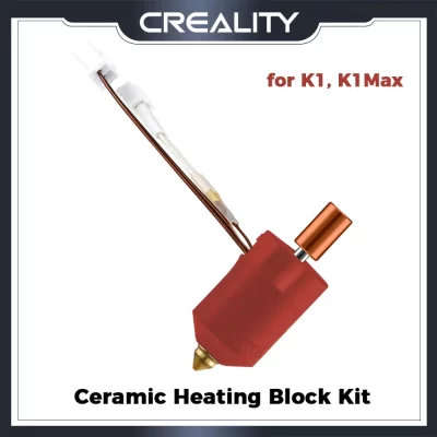 Kit de bloco de aquecimento cerâmico Creality K1 300 ° C High Tem/Flow 600 mm/s Impressão de alta velocidade 60W Aquecimento original para impressora 3D K1