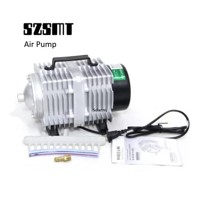 Bomba de ar eletromagnética de volume de exaustão 220v/50hz 280l/min 500w ACO-500 para máquinas de gravação e corte a laser co2