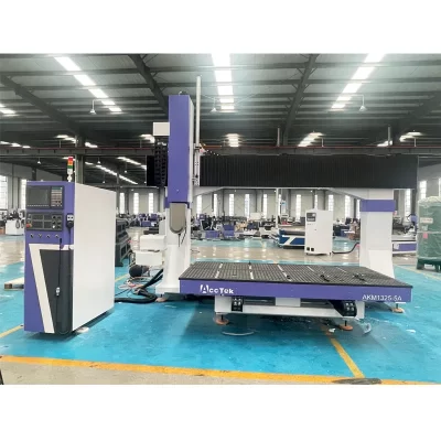 Roteador CNC de 5 eixos Gravador 3D Preço Máquina roteadora CNC de madeira Roteador de madeira CNC de 5 eixos para espuma AKM1325-5A