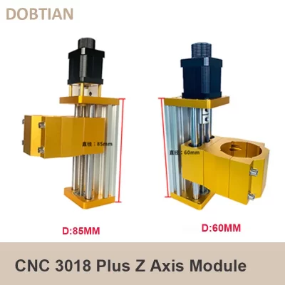 CNC 3018 Plus Aluminum Z Axis Module, suporte de mesa deslizante, eixo aplicado para Nema17, 42H Stepper Motor, 52mm, 300W, 500W
