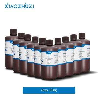 XiaoZhuZi-LCD resina fotossensível 3D ABS fotossensível fotossensível consumíveis para impressora 3D 10kg alta dureza baixo odor fácil de moldar