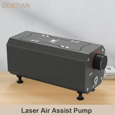 Compressor de assistência de ar ac 110v/220v bomba de assistência de ar a laser para cortador e gravador a laser ajustável 10-30 l/min