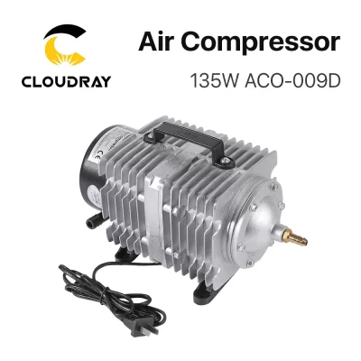 Cloudray-Compressor De Ar Magnético Elétrico, Bomba De Ar Para Gravação A Laser De CO2, Máquina De Corte, ACO-009D, 135W