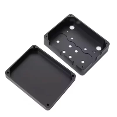 Gabinete de pedal de guitarra pcb fundido cnc de alumínio à prova d'água anodizado ip67 personalizado