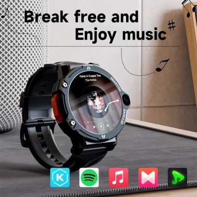 2025 novo lokmat appllp 6 pro relógio inteligente masculino 4g sim chamada gps câmera dupla smartwatch rastreador de fitness moda esportes relógio android