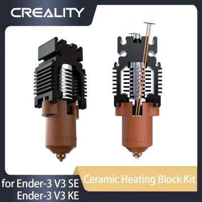 Creality original kit de bloco de aquecimento cerâmico-kit de bocal de troca rápida para Ender-3 v3 se/ke impressão de alto fluxo acessórios de impressora 3d