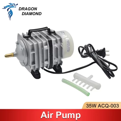 ACQ-003 Compressor De Bomba De Ar, Air Assist, AC 220-240V, 35W, para CO2, CNC Gravação A Laser, Máquina De Corte, 50Lpm