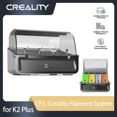 Creality k2 plus cfs 4x kit adicional de impressão multicolorida sistema de filamento compatível creality hi impressora 3d filamento caixa seca novo