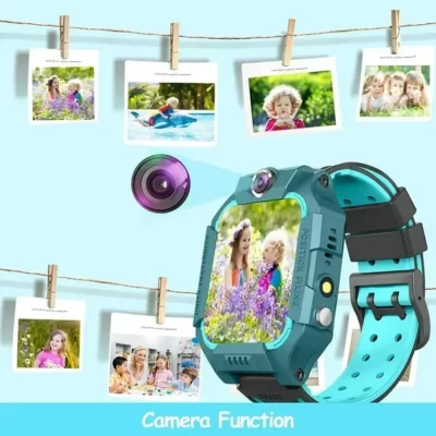 2024 q19 com cartão sim crianças voz smartwatch crianças relógio inteligente gps wifi 2g cartão sim lbs rastreador câmera sos