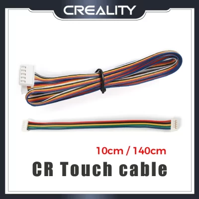 Creality cr touch cable atualização peças de impressora 3d sensor de sonda de nivelamento automático conexão com sprite extrusora pro kit cabo de toque