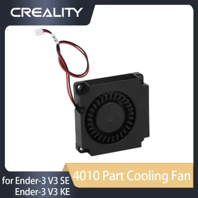 Creality original 4010 parte ventilador de refrigeração para Ender-3 v3 SE_Ender-3 v3 ke acessórios da impressora 3d ventilador de refrigeração peças da impressora 3d