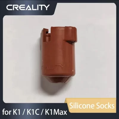 Creality-Silicone Isolamento Térmico Caso, Cobertura De Calor, Brown Silicone Sock, Peças De Impressora 3D, K1C, K1 Max, K1, Isolamento Térmico, 1Pc