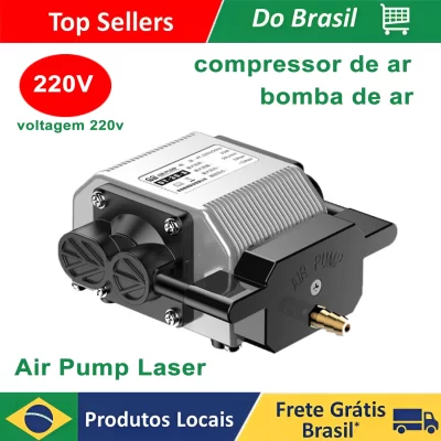 Bomba de Assistência a Ar para ZBAITU M81 Gravador, Compressor a Laser, Velocidade Ajustável, Baixo Ruído, Vibração, Saída Estável, UE, EUA, 220V, 30L por Min
