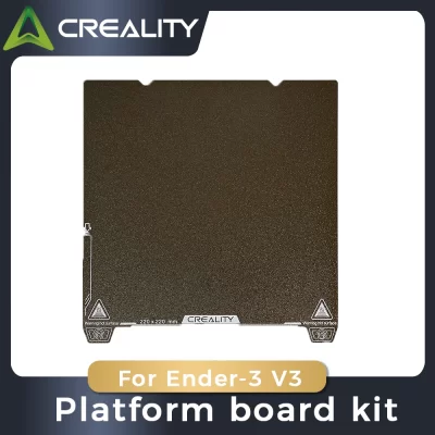 CRIALIDADE-Kit Placa Plataforma Original, 235 × 235 MM Primavera Steel_3 Ender-3 Acessórios Impressora 3D
