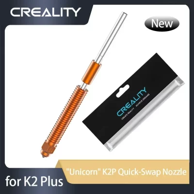 Creality original "unicórnio" k2p kit de bocal de troca rápida atualizado liga de cobre aço endurecido para acessórios de impressora 3d k2 plus