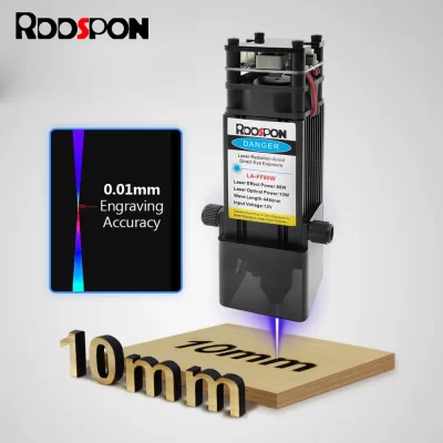 Módulo de laser 80w com assistência de ar 40w 450nm ttl cabeça de laser para casa diy cnc máquinas de corte de gravação a laser ferramentas de trabalho de madeira