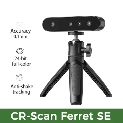 2025 CR-Scan Ferret SE 3D Scanner Original Portátil Scanner Portátil 30FPS Digitalização Rápida 0.1mmAcuracy 24bit Fullcolor Scan