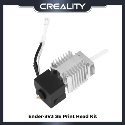 Creality original ender 3 v3 se kit bloco de aquecimento garganta aço inoxidável cabeça impressão alta temperatura peças impressora 3d substituir