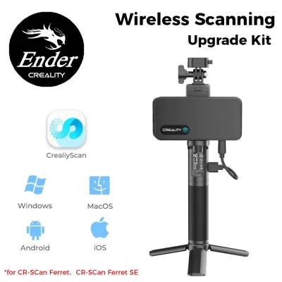 Creality kit de atualização de digitalização sem fio para cr-scan furão/furão se wifi6 suporte de ponte sem fio win/mac/ios/android